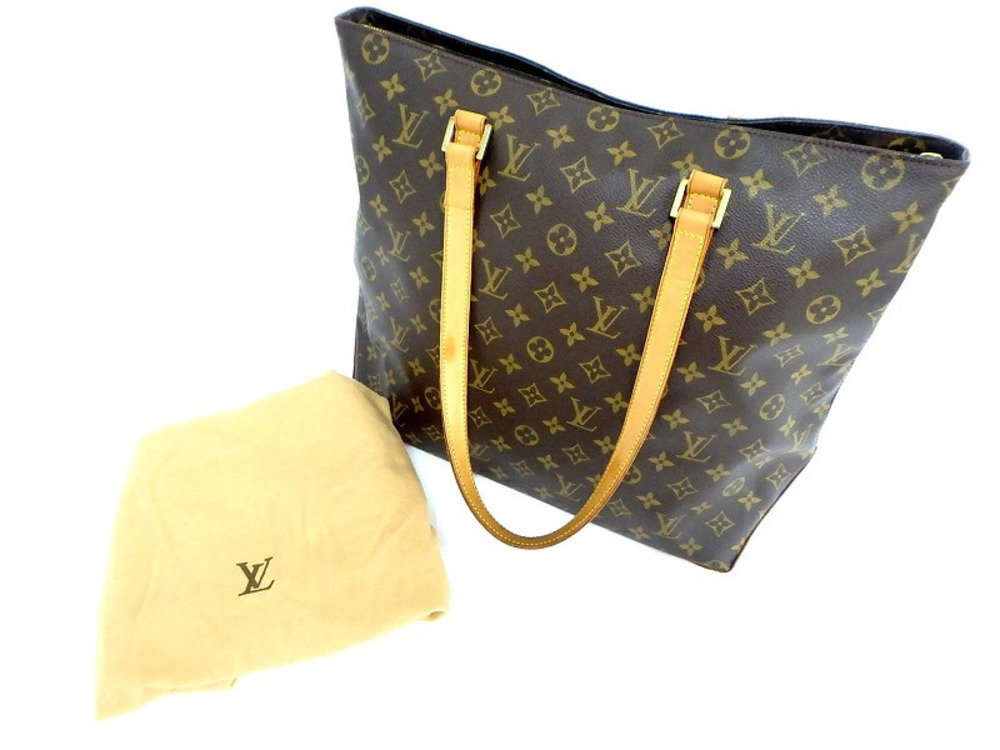 Louis Vuitton Monogram Cabas Mezzo Tote Bag